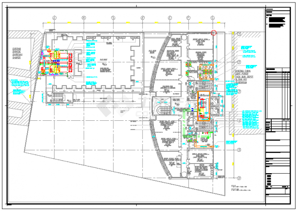 国外某项目VAV空调系统设计图纸-图一