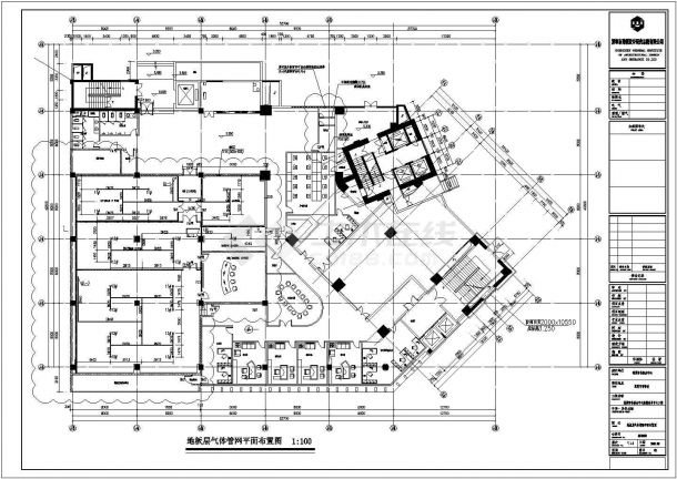 某地中心机房七氟丙烷气体灭火设计施工图-图二