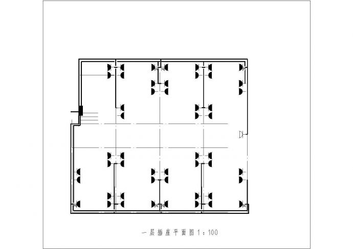 某二层办公楼电气设计施工图_图1
