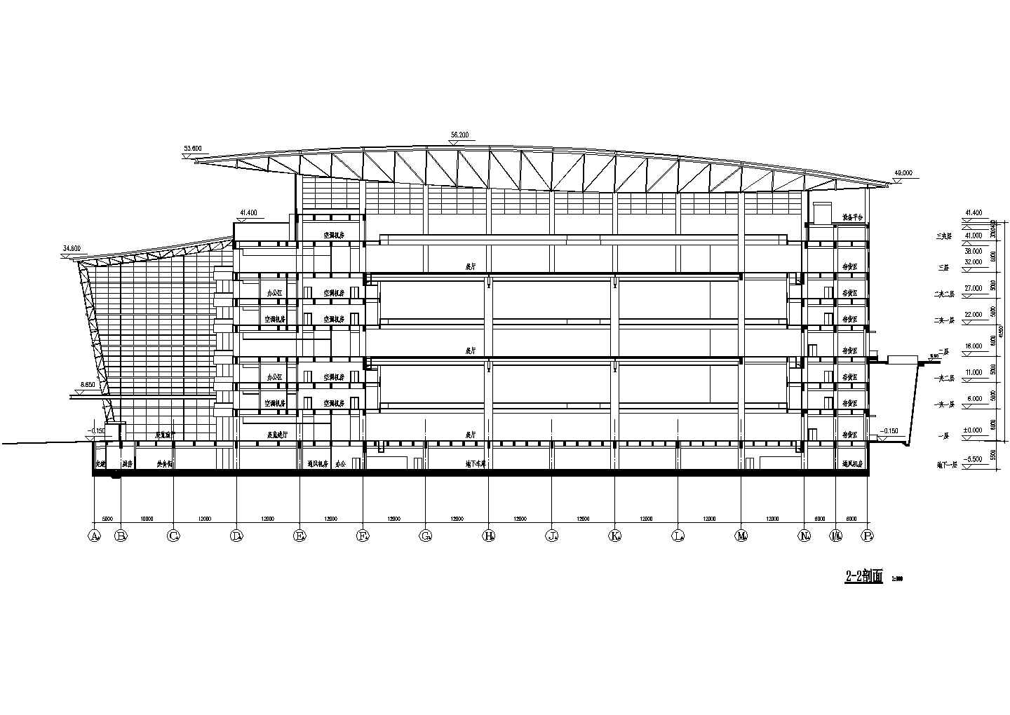 【重庆】现代风格高层国际会展中心设计施工图