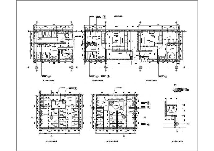 【河北】某多层中学体育馆建筑施工图（知名设计院）_图1