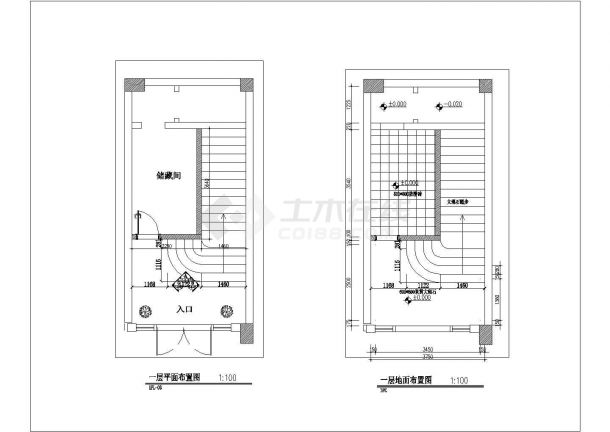 中式风格二层连锁餐馆室内装修图（含效果图）-图二