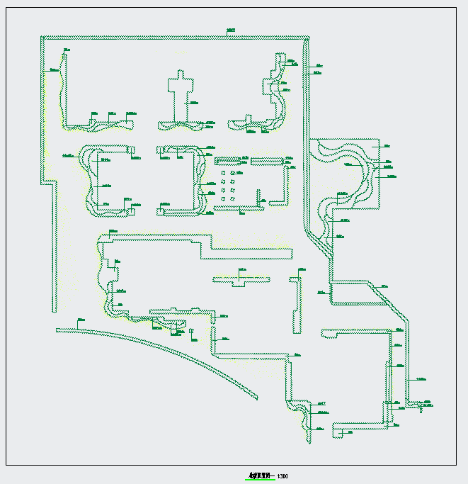 【江苏】某小区绿化设计施工图（14张）_图1