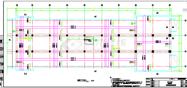 【北京】5号线东单车站结构图纸（桩基础，共37张）-图一