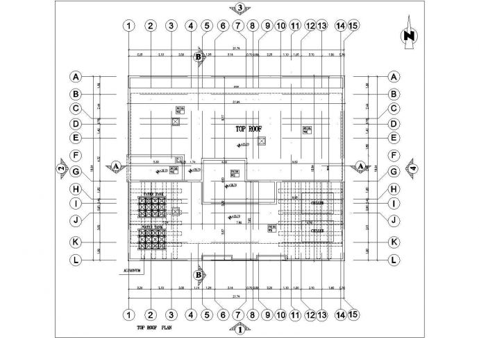 某地框架结构商住楼结构建筑施工图（成套图纸）_图1