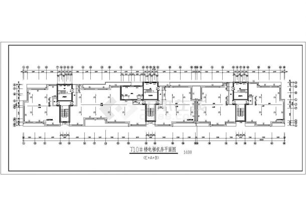 11层框架结构住宅楼建筑图纸（含建筑设计说明）-图二