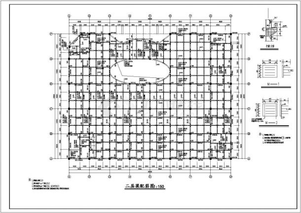 【广东】某框剪结构商场结构图纸（共24张）-图二