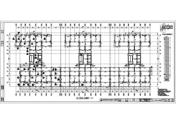 三亚26层多塔带转换层住宅楼框支剪力墙结构施工图_图1