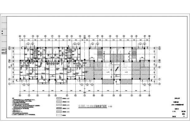 【都江堰】某框架结构住宅10号楼结构设计施工图-图二