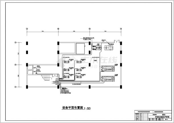 一栋四层的商业超市电气设计全套施工图-图二
