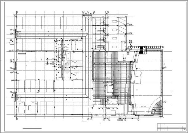 [湖南]某6949㎡两层展厅给排水施图（含设计说明）-图一