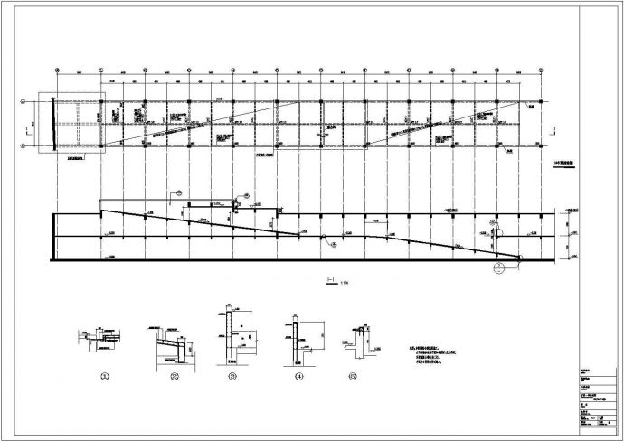 某两层地下室结构设计施工图（筏形基础）_图1