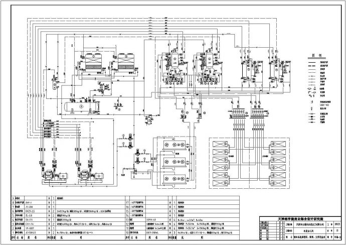 单机双级活塞式压缩机氨制冷冷库设计施工图_图1
