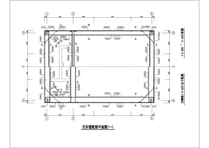 水工构筑物提升泵房沉井施工结构图纸_图1