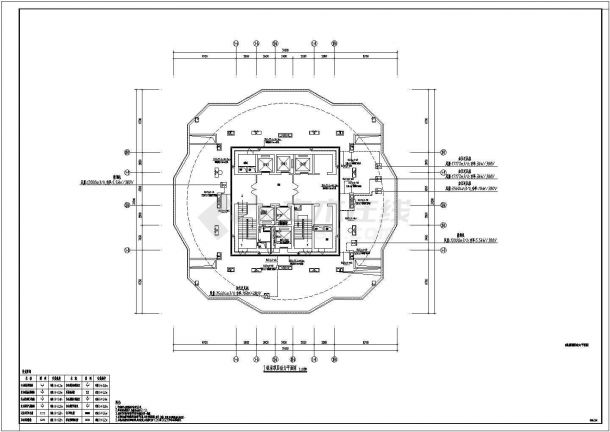 【云南】高层商住楼电气施工全套图纸（含电气说明，共285张）-图二