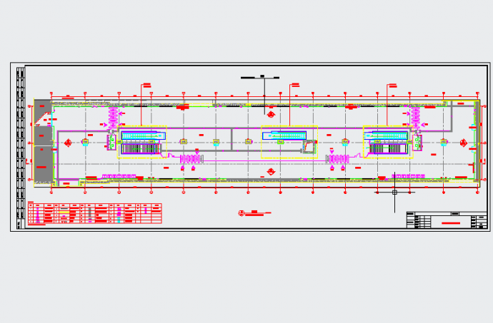 【江苏】地下两层岛式地铁车站站厅站台施工图设计47页（含装修）_图1