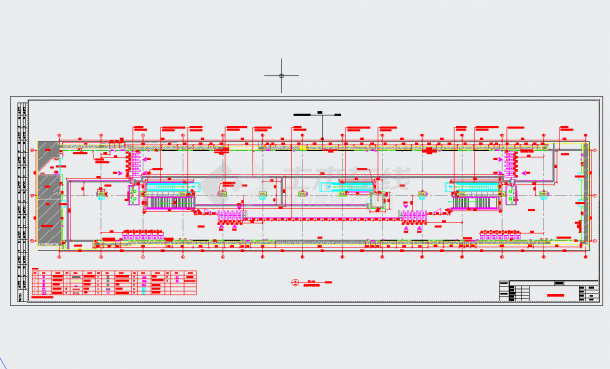 【江苏】地下两层岛式地铁车站站厅站台施工图设计47页（含装修）-图二