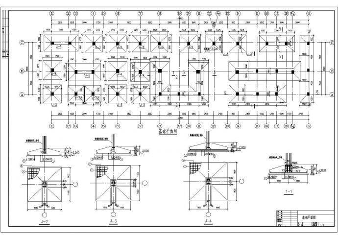 某地六层框架结构住宅结构施工图纸_图1