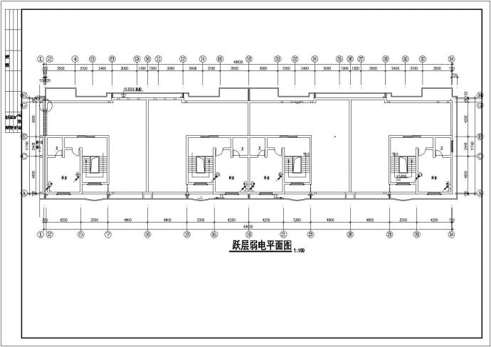 某六层框架结构住宅楼电气设计施工图_图1