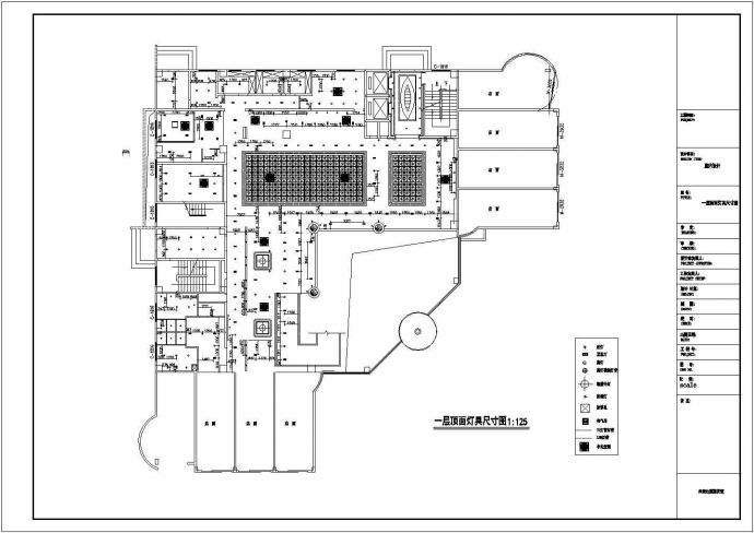 【江西】某15层欧式风格四星级酒店装修设计施工图_图1