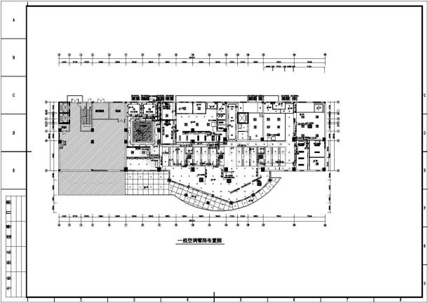 某3层小型办公楼VRV空调系统设计施工图（空调配电）-图二
