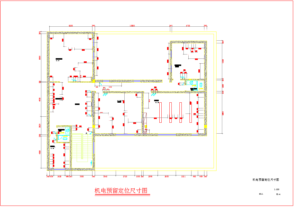 【山西】某新中式风格办公室装修设计施工图