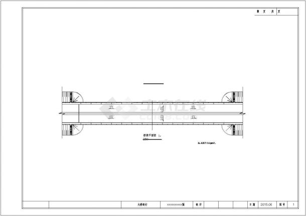 25m预应力钢筋混凝土T梁桥设计套图（附大量计算书）【毕业设计】-图二