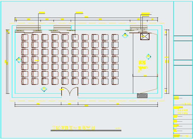 【黑龙江】某创意园现代风格咖啡厅装修设计施工图（含效果）_图1