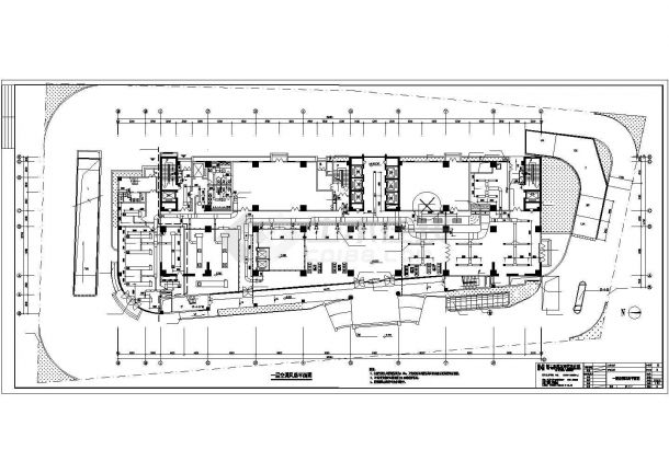 某27层综合大厦空调通风设计施工图纸-图一