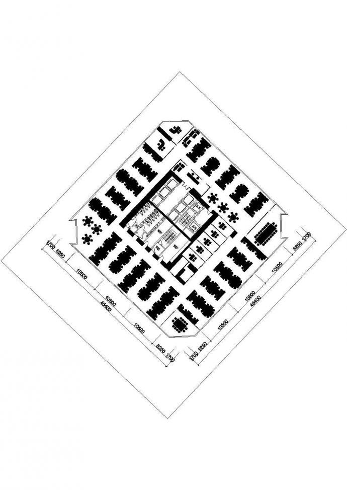 [深圳]超高层商业性办公建筑设计方案文本（含CAD图纸）_图1