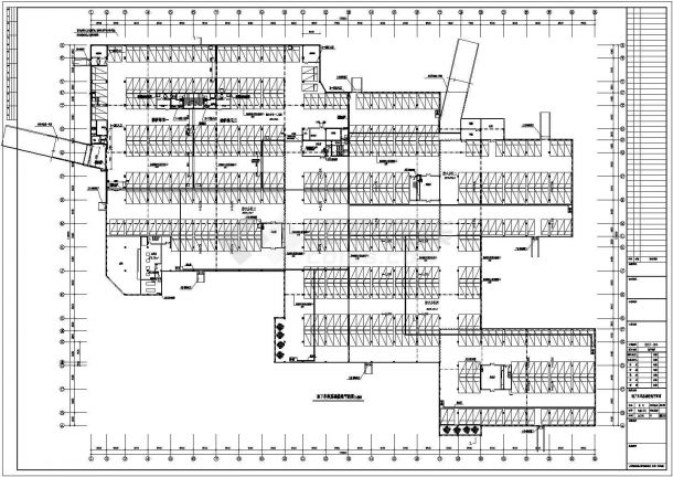 某一万平Ⅰ类地下车库电气设计图纸-图二