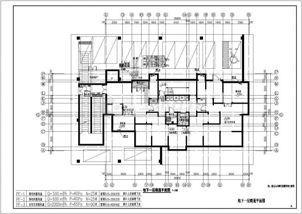 天津某时尚住宅暖通设计图（总建筑面积164738平方米，含A-G户型图纸）-图二