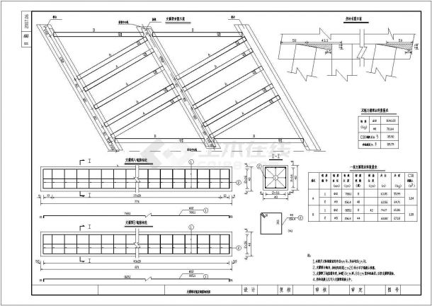 [黑龙江]2×10m预应力混凝土空心板桥施工图49张-图二