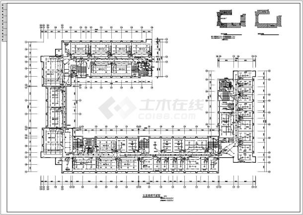 某大学实验楼电气全套设计施工图纸-图一