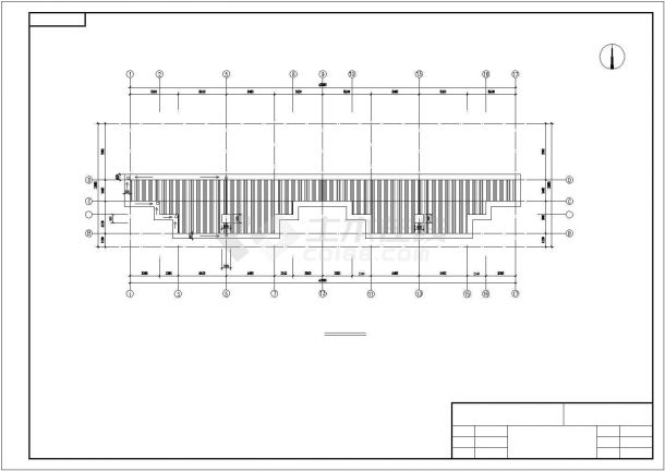 [学士]3层砌体结构联排别墅课程设计计算书及建筑结构施工图-图一