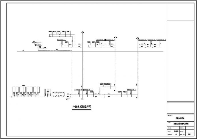 【北京】某二层电影院空调设计施工图纸_图1