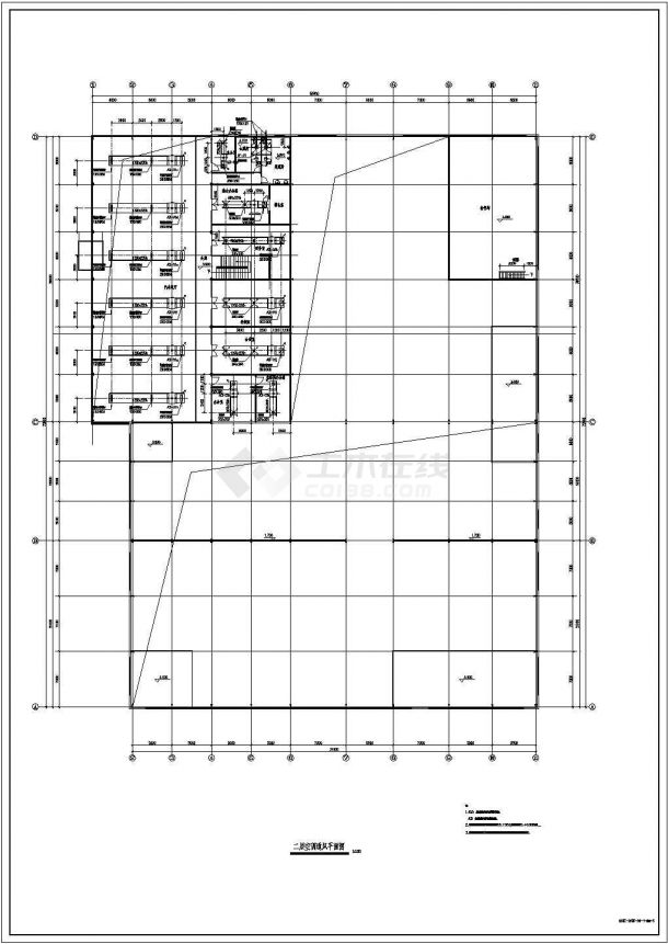 [四川]汽车展厅空调系统设计施工图（多联式VRV空调系统）-图二