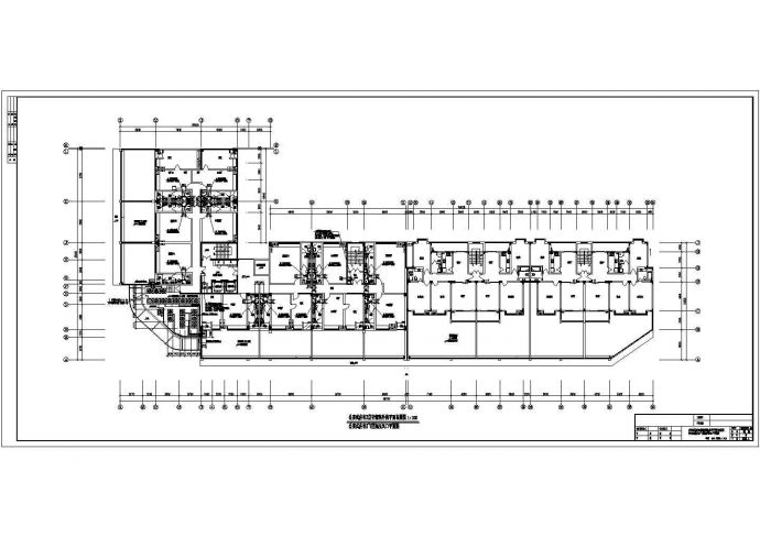 四川某地上十一层商住楼空调图（含设计说明）_图1