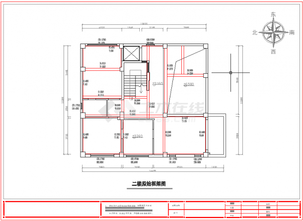 【厦门】某四层欧陆风格豪华别墅装修设计施工图-图二