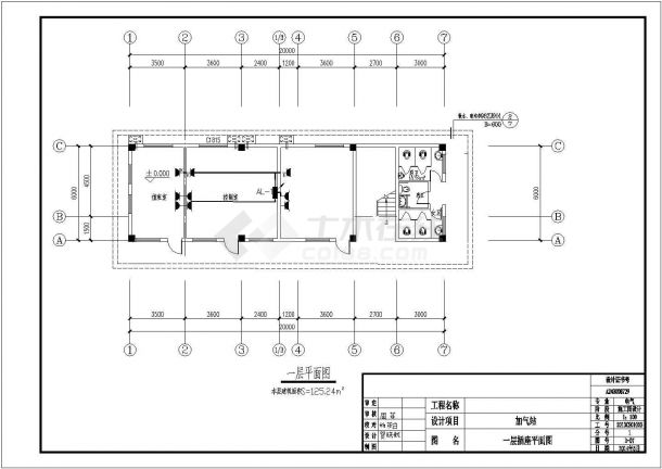 城市环路加气站工程全套施工图（电气、挡墙、排水）-图二