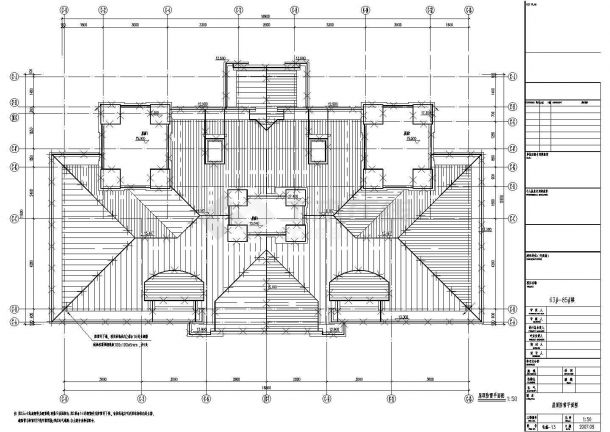 750平五层别墅电气设计图纸，共18张-图二