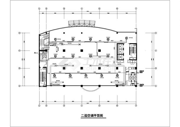 【安徽]】新技术生产楼建筑空调系统设计施工图（一拖多智能系统）-图二