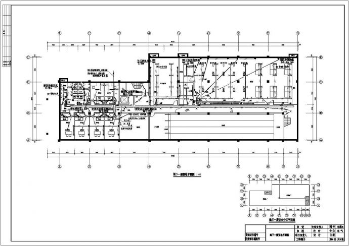 一栋5层综合楼电气设计全套施工图_图1