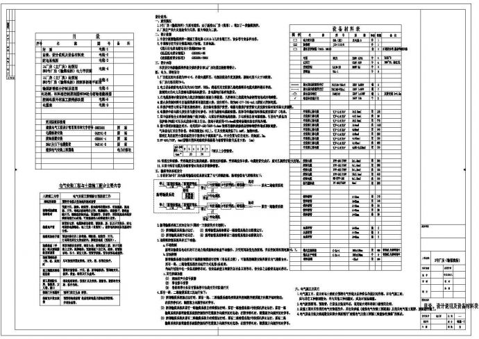 某热源厂集中供热工程电气设计施工图_图1