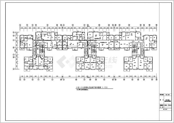某地二十九层综合楼全套电气设计施工图-图一