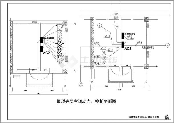 【北京】某医院机房电气改造设计施工图-图一