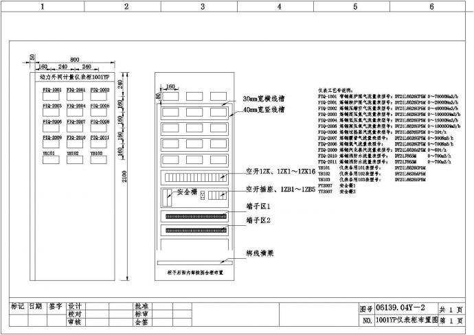 仪表接线设计cad图纸（共56张图纸）_图1