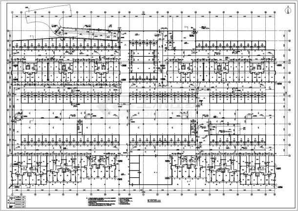 某地住宅小区地下车库建筑设计施工图-图二