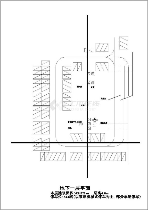 [安徽]26层商业综合体建筑设计方案文本（含CADPPT）-图一