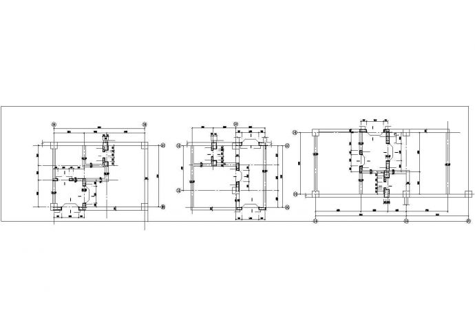 某人防工程CAD结构设计图纸_图1